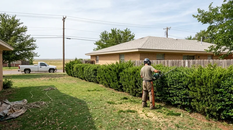 Hedge Trimming & Shrub Care Amarillo